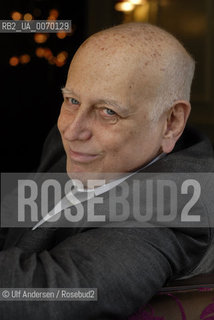 Argentinian writer and film director Edgardo Cozarinsky. Paris, November 4, 2011 - ©Ulf Andersen/Rosebud2