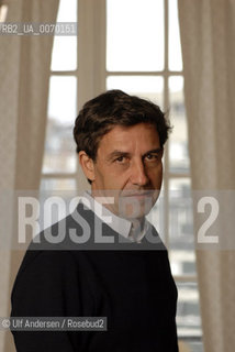 Emmanuel Todd French sociologist and demographer. Paris, September 5, 2008 - ©Ulf Andersen/Rosebud2