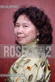 Ling ZHANG, Chinese writer. Paris, November 7, 2011 - ©Ulf Andersen/Rosebud2