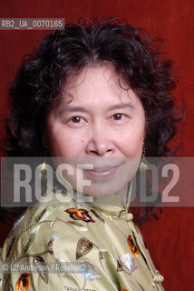 Ling ZHANG, Chinese writer. Paris, November 7, 2011 - ©Ulf Andersen/Rosebud2