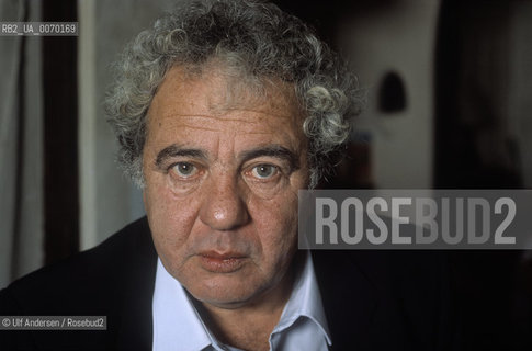 Amos Kenan Israeli writer. Paris, November 15, 1989 - ©Ulf Andersen/Rosebud2