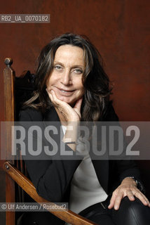 Spanish writer Nuria Amat. Paris December 6, 2011- ©Ulf Andersen/Rosebud2