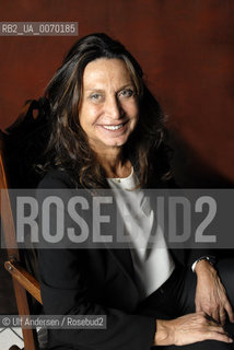 Spanish writer Nuria Amat. Paris December 6, 2011- ©Ulf Andersen/Rosebud2