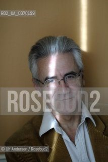 French philosopher Andre Comte Sponville. Paris, December 12, 2011 - ©Ulf Andersen/Rosebud2