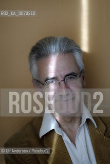 French philosopher Andre Comte Sponville. Paris, December 12, 2011 - ©Ulf Andersen/Rosebud2