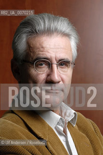 French philosopher Andre Comte Sponville. Paris, December 12, 2011 - ©Ulf Andersen/Rosebud2