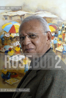 Congolese writer Henri Lopes. Paris, December 16, 2011 - ©Ulf Andersen/Rosebud2