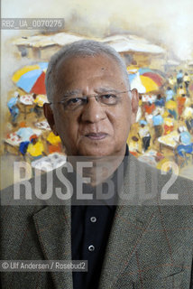 Congolese writer Henri Lopes. Paris, December 16, 2011 - ©Ulf Andersen/Rosebud2