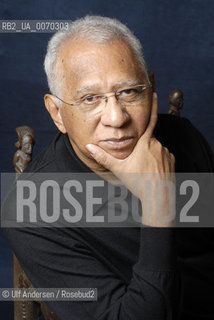 Congolese writer Henri Lopes. Paris, December 16, 2011 - ©Ulf Andersen/Rosebud2