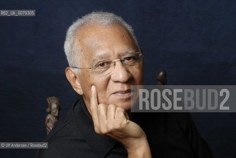 Congolese writer Henri Lopes. Paris, December 16, 2011 - ©Ulf Andersen/Rosebud2