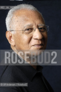 Congolese writer Henri Lopes. Paris, December 16, 2011 - ©Ulf Andersen/Rosebud2