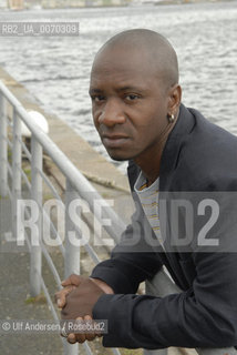 Congolese writer Wielfried N Sonde. Saint Malo, May 28, 2008 _ ©Ulf Andersen/Rosebud2