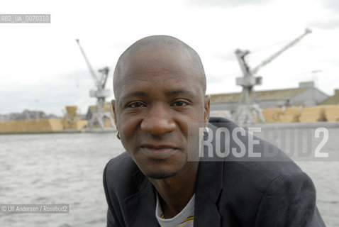 Congolese writer Wielfried N Sonde. Saint Malo, May 28, 2008 _ ©Ulf Andersen/Rosebud2