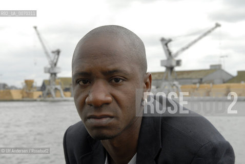 Congolese writer Wielfried N Sonde. Saint Malo, May 28, 2008 _ ©Ulf Andersen/Rosebud2