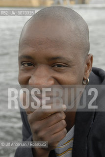 Congolese writer Wielfried N Sonde. Saint Malo, May 28, 2008 _ ©Ulf Andersen/Rosebud2