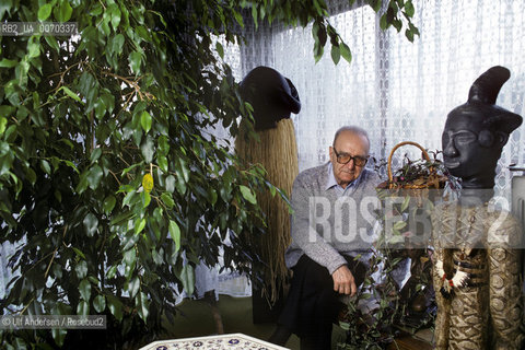 French writer and former communist party member Roger Garaudy. Paris March 24, 1989 ©Ulf Andersen/Rosebud2