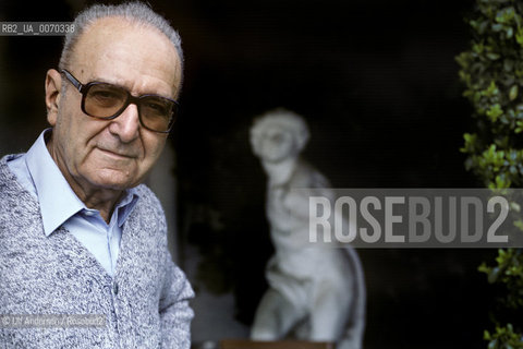 French writer and former communist party member Roger Garaudy. Paris March 24, 1989 ©Ulf Andersen/Rosebud2