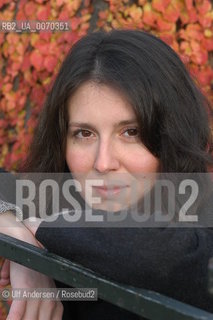 Romanian writer Cecilia Stefanescu. Paris November 21, 2005 - ©Ulf Andersen/Rosebud2