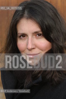 Romanian writer Cecilia Stefanescu. Paris November 21, 2005 - ©Ulf Andersen/Rosebud2