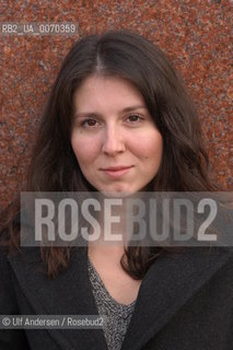 Romanian writer Cecilia Stefanescu. Paris November 21, 2005 - ©Ulf Andersen/Rosebud2