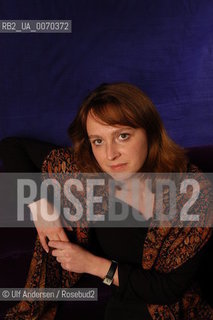 Russian poet and writer Natalia Jouravliova. Paris November 17, 2004 - ©Ulf Andersen/Rosebud2