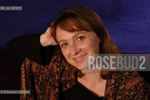 Russian poet and writer Natalia Jouravliova. Paris November 17, 2004 - ©Ulf Andersen/Rosebud2