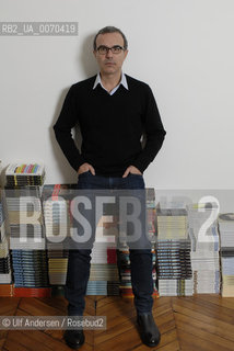 French writer Philippe Besson. Paris January 5, 2012 - ©Ulf Andersen/Rosebud2