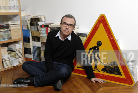 French writer Philippe Besson. Paris January 5, 2012 - ©Ulf Andersen/Rosebud2