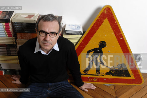 French writer Philippe Besson. Paris January 5, 2012 - ©Ulf Andersen/Rosebud2