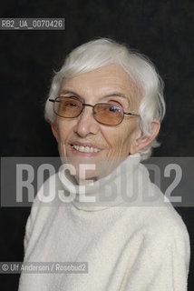 French writer Annie Saumont. Paris January 5, 2012 - ©Ulf Andersen/Rosebud2