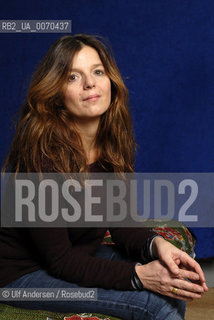 French writer Maylis de Kerangal. Paris, January 6, 2012 - ©Ulf Andersen/Rosebud2