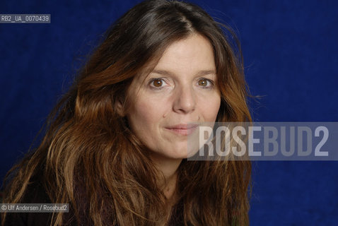 French writer Maylis de Kerangal. Paris, January 6, 2012 - ©Ulf Andersen/Rosebud2