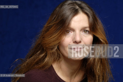 French writer Maylis de Kerangal. Paris, January 6, 2012 - ©Ulf Andersen/Rosebud2