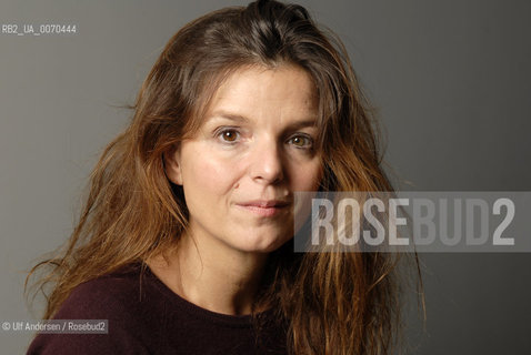 French writer Maylis de Kerangal. Paris, January 6, 2012 - ©Ulf Andersen/Rosebud2