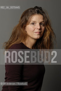 French writer Maylis de Kerangal. Paris, January 6, 2012 - ©Ulf Andersen/Rosebud2