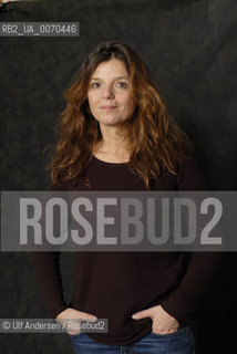 French writer Maylis de Kerangal. Paris, January 6, 2012 - ©Ulf Andersen/Rosebud2