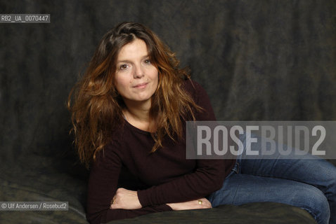 French writer Maylis de Kerangal. Paris, January 6, 2012 - ©Ulf Andersen/Rosebud2