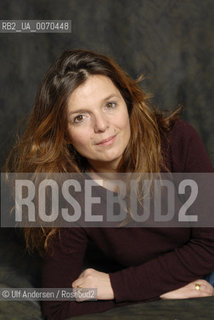 French writer Maylis de Kerangal. Paris, January 6, 2012 - ©Ulf Andersen/Rosebud2