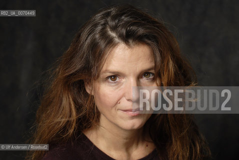 French writer Maylis de Kerangal. Paris, January 6, 2012 - ©Ulf Andersen/Rosebud2