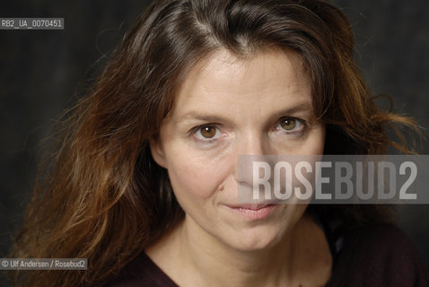 French writer Maylis de Kerangal. Paris, January 6, 2012 - ©Ulf Andersen/Rosebud2