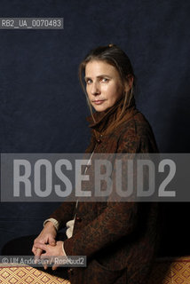 American writer Lionel Shriver. Paris, January 11, 2012 ©Ulf Andersen/Rosebud2