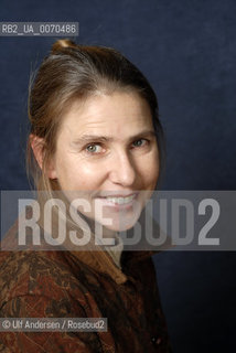 American writer Lionel Shriver. Paris, January 11, 2012 ©Ulf Andersen/Rosebud2