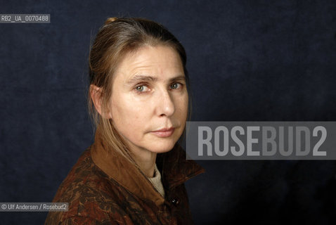 American writer Lionel Shriver. Paris, January 11, 2012 ©Ulf Andersen/Rosebud2