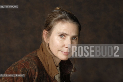 American writer Lionel Shriver. Paris, January 11, 2012 ©Ulf Andersen/Rosebud2