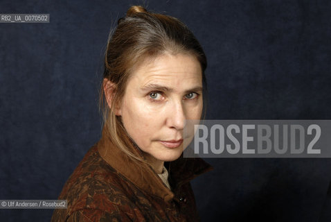 American writer Lionel Shriver. Paris, January 11, 2012 ©Ulf Andersen/Rosebud2