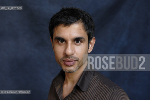 Indian writer Rana Dasgupta. Paris, January 13, 2012 - ©Ulf Andersen/Rosebud2