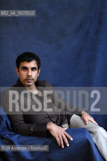 Indian writer Rana Dasgupta. Paris, January 13, 2012 - ©Ulf Andersen/Rosebud2