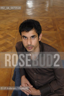 Indian writer Rana Dasgupta. Paris, January 13, 2012 - ©Ulf Andersen/Rosebud2