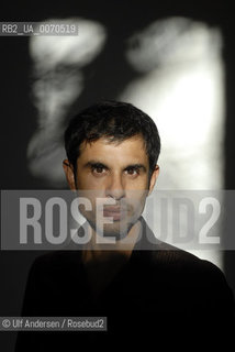 Indian writer Rana Dasgupta. Paris, January 13, 2012 - ©Ulf Andersen/Rosebud2