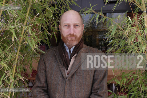 American writer Jonathan Ames. Paris, January 12, 2012 - ©Ulf Andersen/Rosebud2